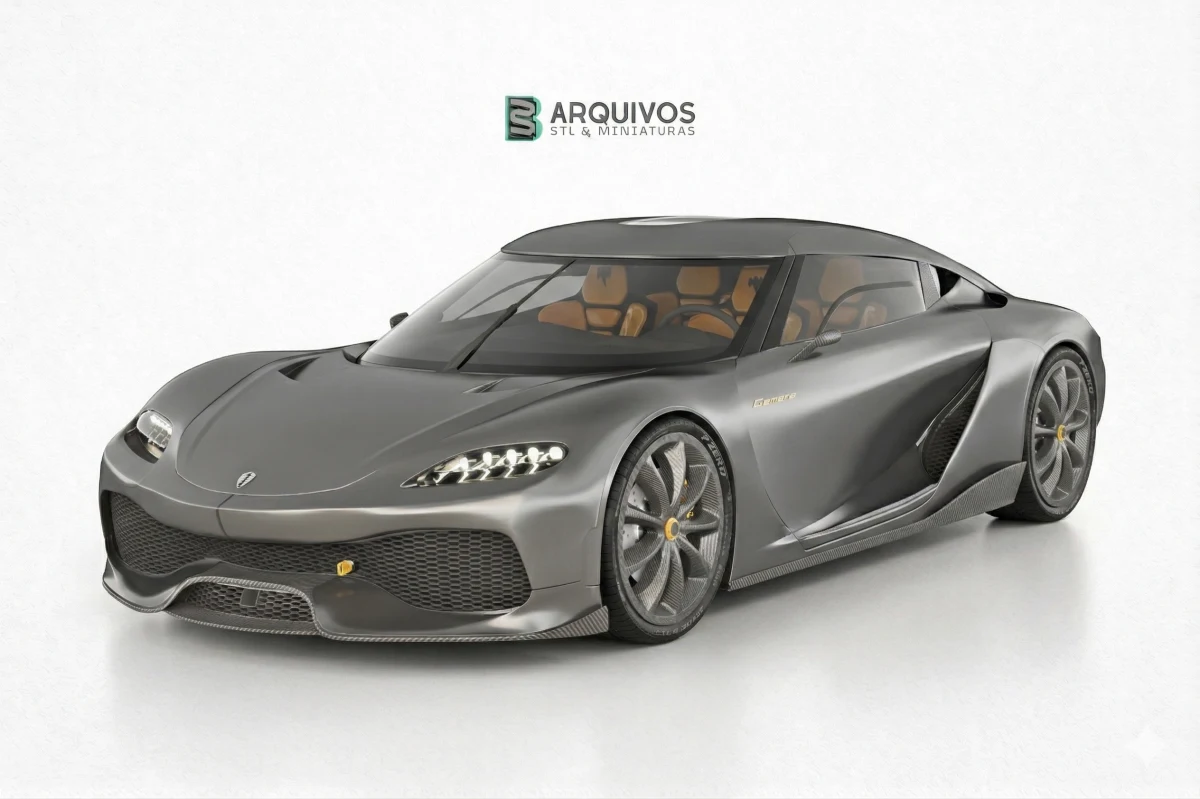 Modelo 3D STL - Koenigsegg Gemera 2021